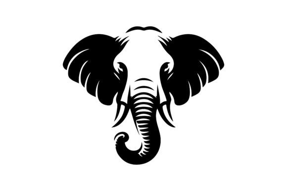 About Elephant Face Icon Logo Silhouette: Design Strategy and Practical Application