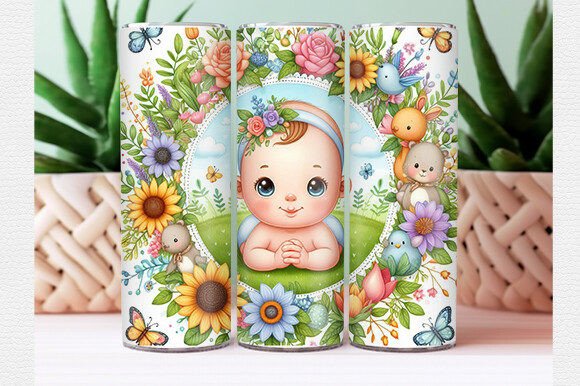 Baby Tumbler Wrap PNG: Practical Applications for Creators and Small Businesses