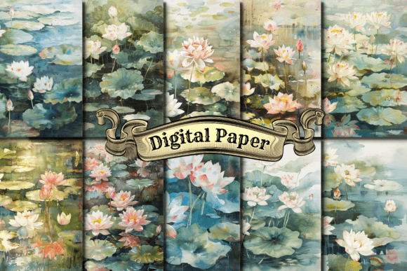 Evaluating Watercolor Lotus Flower Assets for Professional Design