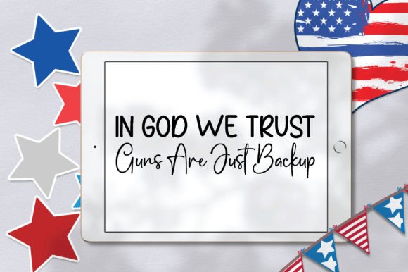 In God We Trust Guns Are Just Backup Sv: Evaluating Faith-Based Firearm Apparel and Alternatives