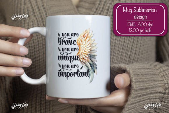 Inspirational Mug Motivation Mug Wrap Design Guide
