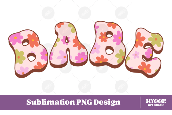 Integrating Babe Png Retro Flowers Mothers Day Png into Professional Creative Workflows