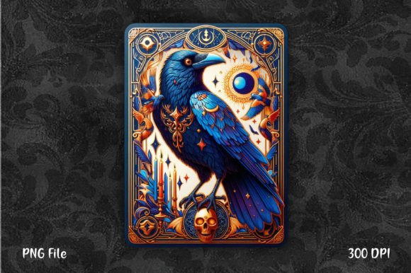 Integrating the Halloween Raven Bird Tarot Card into Seasonal Rituals and Creative Practice