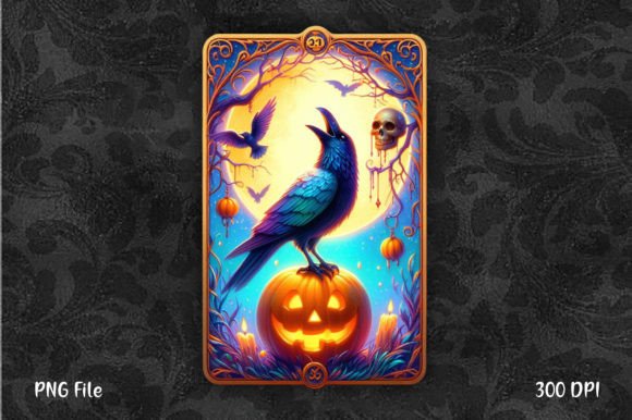 Raven Bird Tarot Card Sublimation: A Guide to Mystical Customization