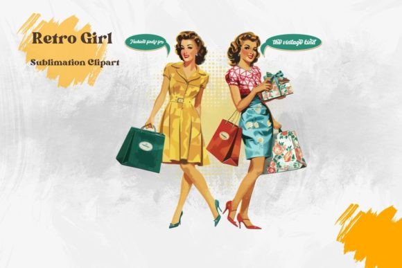 Retro Women Quotes Sublimation Clipart Guide