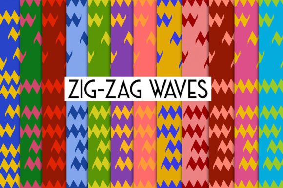 Understanding Zig Zag Waves Seamless Patterns: Design, Function, and Application